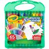 Crayola Set Pennarelli Lavabili Valigetta con 25 pennarelli