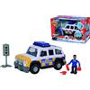 SIMBA TOYS ITALIA Simba - Sam Il Pompiere, Auto Polizia con Personaggio