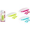 Lulabi Set Posate Forchetta e Cucchiaio con Custodia Colori Assortiti