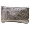 SH Leder Borsa a tracolla in vera pelle pochette piccola borsa da sera 24,50 x 15 cm Ely G149, Bronzo, S