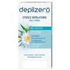 DEPILZERO strisce depilatorie viso e bikini delicate 24 strisce + salviette post depilatorie