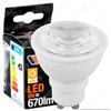 Wiva Lampadina LED GU10 8W Faretto Spotlight 38° - mod. 12100410 / 12100411 / 12100412
