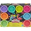 Play-Doh - Pasta da Modellare Neon (Confezione da 8 vasetti)