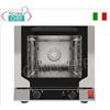 TECNOEKA - FORNO CONVEZIONE ELETTRICO VENTILATO con UMIDIFICATORE, 4 Teglie mm 429x345, Professionale, mod. EKF423NU