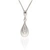 Orphelia - Collana, Argento Sterling 925 con Zirconia, Donna, 45 cm