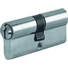Yale cilindro europeo di sicurezza per serratura Y210KD3161D2000 nichelato, 31/61 mm, 3 chiavi. Pronto da installare.