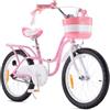 RoyalBaby Royal Baby Little Swan, Bicicletta per Bambini Unisex-Youth, Rosa, 18 pulgadas Freno de Mano