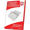 Albyco Buste per Laminazione - Foglio di Laminazione A3 (303x426 mm) - Lucido - Spessore 2x125 (250) Microns - 100 Pezzi - Foglio Plastificante - Pouches di Plastificazione - Fogli Plastificatrice