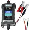LODCHAMP Caricatore di manutenzione 146303 Battery Trainer 6V/12V-750mAh IP65 Caricabatterie di manutenzione per auto, moto, quad, ATV, barca, argento