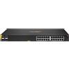 HP Enterprise Aruba 6100 24G Class4 PoE 4SFP+ 370W Gestito L3 Gigabit Ethernet 10-100-1000 Supporto Power over Ethernet 1U Nero