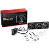 Asus ROG RYUJIN 360 Sistema di Raffreddamento per CPU All-In-One Liquid, Display OLED, Aura Sync RGB, Noctua Ippc 2000 Pwm, 3 Ventole di Raffreddamento da 120 mm, Nero