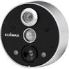 Edimax Videocamera sorveglianza Smart Wireless Peephole Door Camera Black e Silver IC 6220DC
