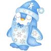 Maildor-Un Sacchetto Custom Stick' 20 Disegno Stampati da Decorare 21 x 29,7 cm, Natale (4 temi x 5 Fogli) Gommini, Colore, AE097O