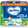 Mellin 4 Latte di Crescita Liquido Offerta 6 Bottiglie da 1000 ml