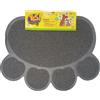 YES Tappetino Zampa per Lettiera 60X45 GRIGIO