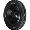 7artisans 18mm F6.3 II UFO Obiettivo, compatibile con fotocamere mirrorless Fuji X-Mount X-M1 X-M2 X-H1 X-T1 X-T10 X-T2 X-T20 X-T3 X-T4 X-T100 X-T200 X-T30 X-Pro1 Pro2 X-Pro. 3 X-E1 X-E2 X-E2S