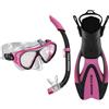 U.S. Divers SET DORADO II JR PINK BLACK M