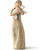Willow Tree 26104 Pace sulla Terra Resina, Design di Susan Lordi, 21 cm