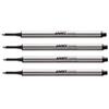 Lamy Riempitrice Rollerball Lamy, Medium Black M66 | Pacchetto di 4