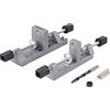 wolfcraft Set universale di spinatura I 3750000 I Per eseguire i fori per le spine con precisione, senza misurazione né marcatura
