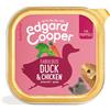 Edgard & Cooper Umido per Cuccioli Puppy Anatra e Pollo con Broccoli Carota e Zucca, 150g