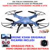 SYMA Drone FPV BAROMETRO BLOCCO ALTEZZA WiFi e video HD SYMA X5HW ORIGINALE GARANTITO