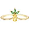 Fruit & Jewels Anello Fruit & Jewels Ananas in Ottone Pvd Oro