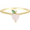 Fruit & Jewels Anello Fruit & Jewels Pesca in Ottone Pvd Oro