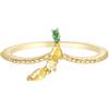 Fruit & Jewels Anello Fruit & Jewels Banana in Ottone Pvd Oro