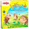 HABA Riccio - Gioco di dadi e memo per bambini dai 3 anni in su, gioco per 2-4 giocatori, con ricci 3D e foglie a incastro, promuove abilità motorie e concentrazione, 1305587001