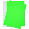 younikat 50 Etichette Neon Verdi DIN A5 - dv1017 | Adesivi carta fluorescenti scrivibili per identificazione e utilizzi molteplici