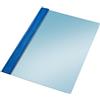 Esselte 13206 Confezione 50 Cartellini con Fermaglio, Rilegatori PVC, Blu