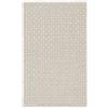JOTEX Panama - Tappetino da bagno in tessuto di cotone, colore bianco naturale, 50 x 80 cm