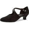 Diamant Donne Scarpe da Ballo 052-112-001 - Scamosciato Nero - 4,2 cm Spanish - X-Larga - Misura: UK 4