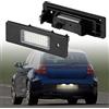 POPMOTORZ Luce targa a LED per E81/E87/E87N//E89/E63/E64/E87LCI/E63LCI/E46LCI/F20/F12/F13, targa con Can-bus, luce targa a LED, 2 pezzi