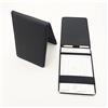 HH-GOLF Porta segnapunti da golf, in pelle sintetica nera, porta carte da golf e matite, tascabile deluxe per libri da golf
