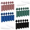 Yitexin 4 colori mini vassoio per cubetti di ghiaccio con coperchio, vassoio per cubetti di ghiaccio in silicone, stampi per cubetti di ghiaccio per sport e bottiglie d'acqua
