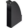 Leitz Portariviste formato A4, confezione da 6 pezzi, per uso verticale e orizzontale, colore nero, serie Plus, 24760095