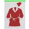 Euronatale Vestito Mamma Natale Set 4pz. AC-1060, Come Foto, Unica