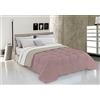 Italian Bed Linen Datex Piumino Invernale, Rosa/Beige, 1 Posto