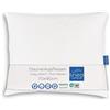 LINEA by Böhmerwald - Cosy - Cuscino Morbido a 3 camere, Interno: 100% Piuma, camere Esterne: 90% piumino/10% Piuma, Anallergico, Lavabile Fino a 60 °C, Prodotto in Germania, 70 x 90 cm