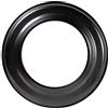 FIREFIX R160/R - Rosetta per canna fumaria da 2 mm, diametro 160 mm, per stufe e camini, Senotherm, colore: Nero