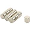 FIRST4MAGNETS N42 Magnet Neodimio Per Applicazioni Ingegneristiche, Produttive E Tecnologiche - 8mm Dia x 7,25mm Di Spessore - 2,4kg Di Tiro - Pacco Di 10
