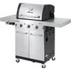 Char-Broil BARBECUE A GAS PROFESSIONAL PRO S 3 IN ACCIAIO CON TRE BRUCIATORI, 134X54X121 CM - CHAR-BROIL