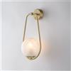 Bonetti Illumina Applique in ferro bronzato 1 luce con sfera dm.14 Afrodite