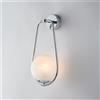 Bonetti Illumina Applique in ferro cromato 1 luce con sfera dm.14 Afrodite