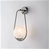 Bonetti Illumina Applique in ferro cromo nero 1 luce con sfera dm.14 Afrodite