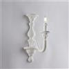 Bonetti Illumina Applique in legno bianco shabby 1 luce Lucca