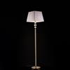 Bonetti Illumina Piantana in oro e cristallo 1 luce con paralume dm.45 Franz