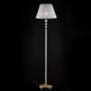 Bonetti Illumina Piantana in oro e cristallo 1 luce con paralume dm.45 Ruben